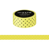 Yellow Cross Japanese Washi Tape • Basic Masté Masking Tape
