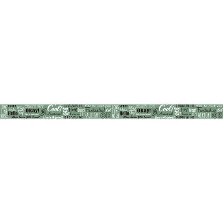 Greeting Japanese Washi Tape • Amazing Life Masté Masking Tape