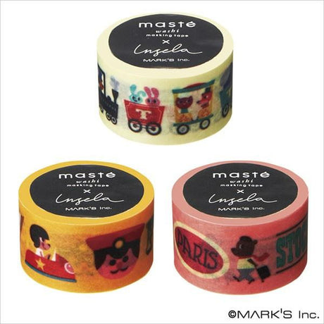 Ingela P Arrhenius Ivory Japanese Washi Tape