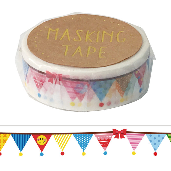 Colorful Bunting Washi Tape