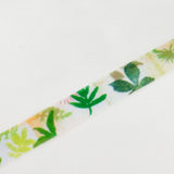 New Leaf Round Top Masking Tape • Little Path x Chamilgarden Design