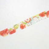 Strawberry Mint 小徑文化×Liang Feng Watercolor Path Round Top Masking Tape