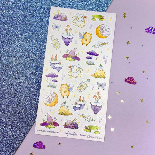 Magical Critters Sticker Sheet