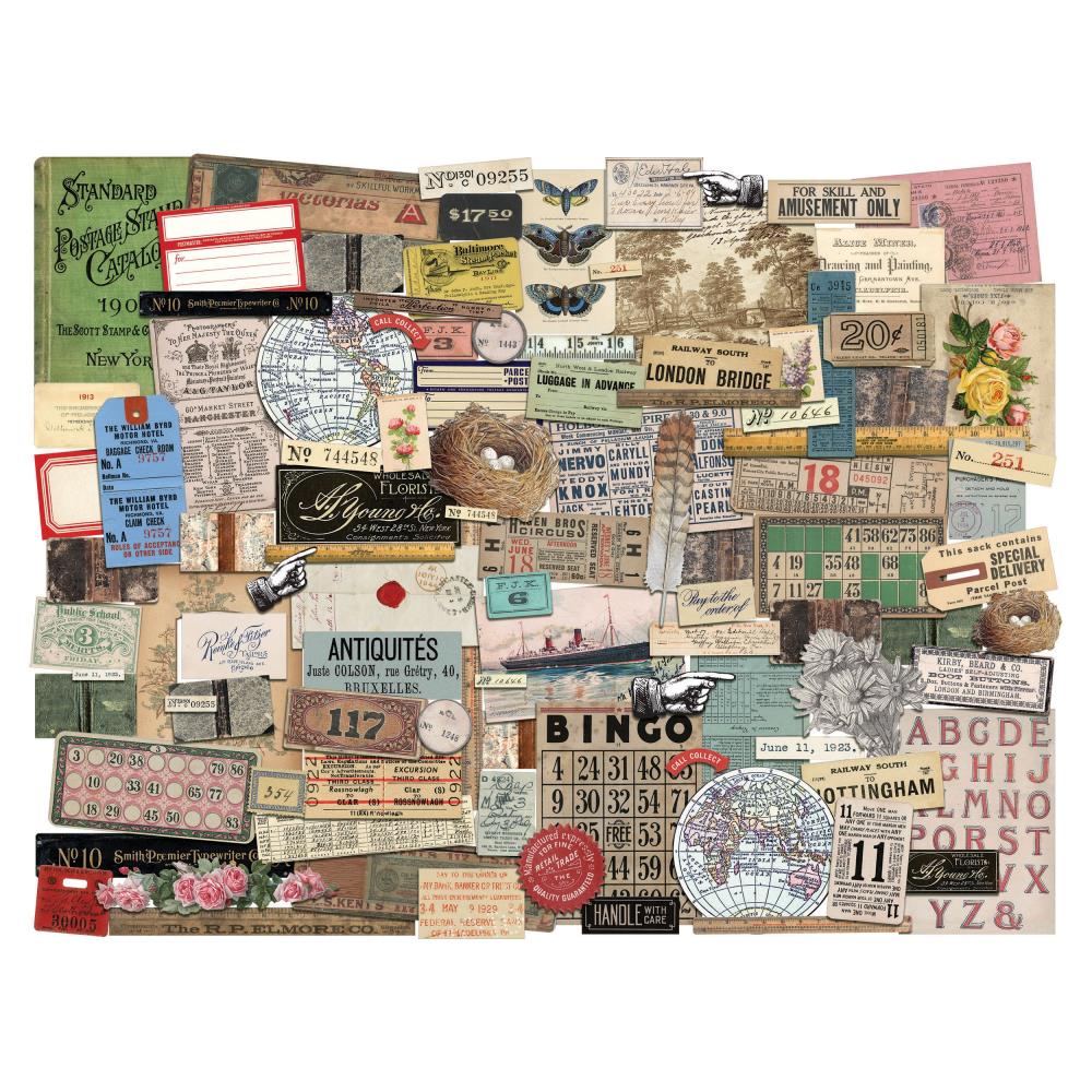 Memoir Idea-Ology Ephemera Pack 102/Pkg