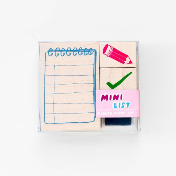 Mini List Stamp Kit