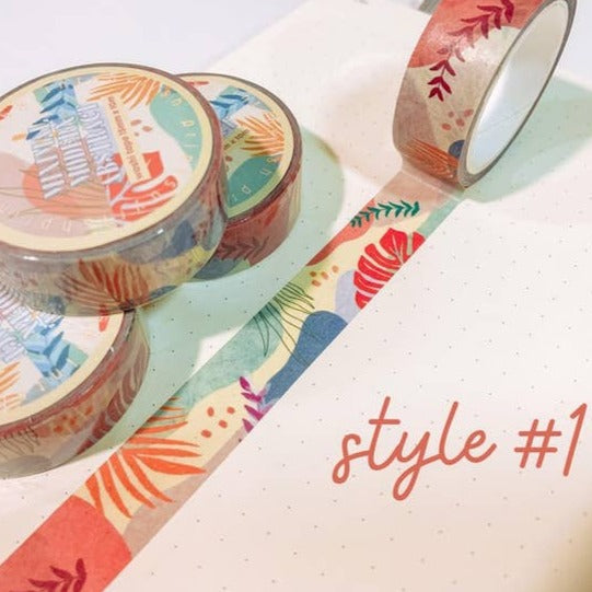 Washi Tape Set - Minimal Patterns