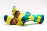 Monkey Business Socks Woven Pear