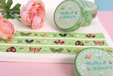 Moths & Wildflowers Washi Tape