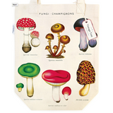 Cavallini & Co Vintage Inspired Tote Bag Mushroom Fungi Mycology