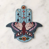 Mystical Hamsa - Butterfly Patch