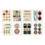 New York Vintage Stickers Tin Cavallini & Co.