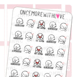 Once More With Love - M1227 So Cute Sticker