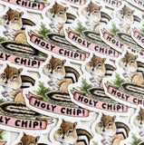 Oh Chip! Chipmunk Sticker