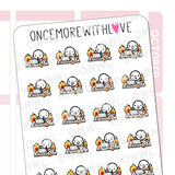 Once More With Love - M1161 Desk on Fire Sticker
