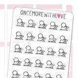 Once More With Love - M1162 Journal Sticker
