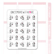 Once More With Love - M1165 Pole Dance Sticker