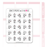 Once More With Love - M1165 Pole Dance Sticker
