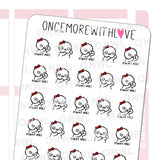 Once More With Love - M1167 Fight Me Planner Sticker