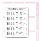 Once More With Love - M1211 Hungry Sticker