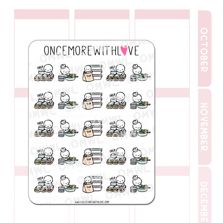 Once More With Love - M1221 Meal Prep 2.0 Sticker