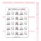 Once More With Love - M1227 So Cute Sticker