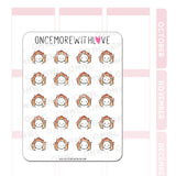 Once More With Love - M1228 This is Fine Planner Sticker