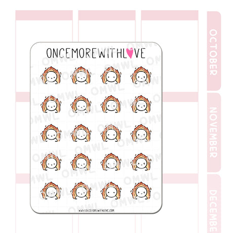 Once More With Love - M1228 This is Fine Planner Sticker