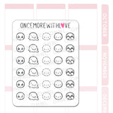 Once More With Love - M1267 Munchkin Emojis Pt. 9 Planner Sticker
