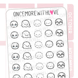Once More With Love - M1267 Munchkin Emojis Pt. 9 Planner Sticker