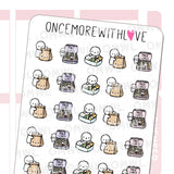 Once More With Love - M1277 Pack Lunch Planner Sticker