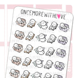 Once More With Love - M1285 Relaxing Planner Sticker