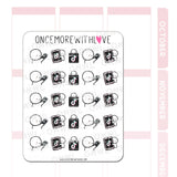 Once More With Love - M1287 TikTok Planner Sticker