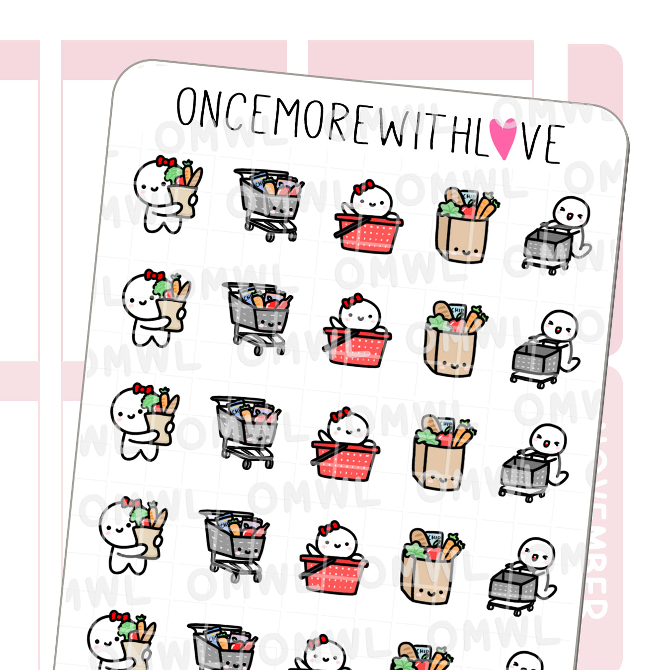 Grocery Shopping 2.0 Sticker