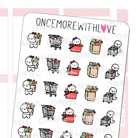 Grocery Shopping 2.0 Sticker