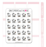 Once More With Love - M624 Meal Prep Planner Sticker