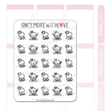 Once More With Love - M624 Meal Prep Planner Sticker