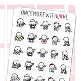 Once More With Love - M627 Cleaning Chores 2.0 Sticker