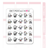 Once More With Love - M627 Cleaning Chores 2.0 Sticker
