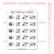 Once More With Love - M650 Buy, Buy, Buy! Shopping Spree Munchkin Planner Stickers