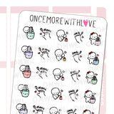 Once More With Love - M658 Manicure and Pedicure Appointment Sticker