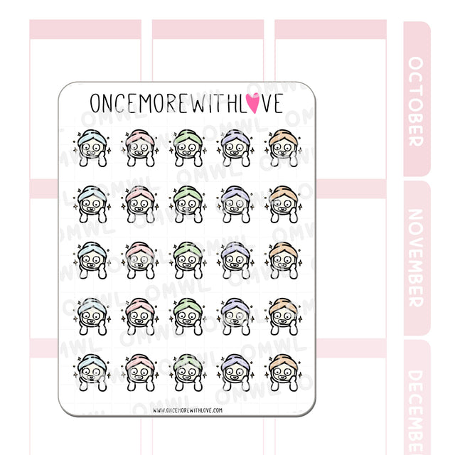 Once More With Love - M706 Face Mask 2.0 Munchkin Planner Stickers