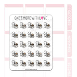 Once More With Love - M858 Shit Stirrer Planner Sticker