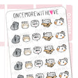 Once More With Love - V209 Cat Doodles Sticker