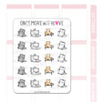 Once More With Love - V216 Cats Being Cats Sticker