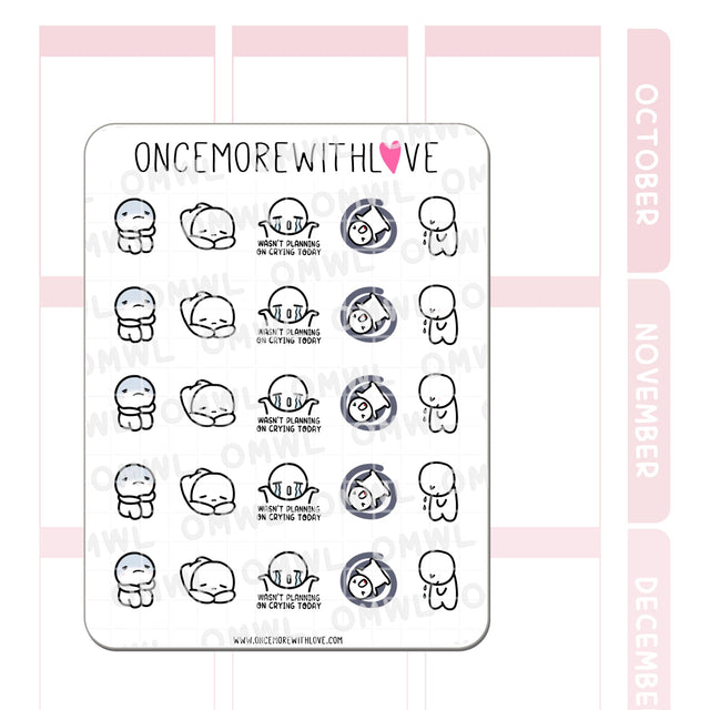 Once More With Love M1020 Generally Unwell 2.0 Sticker