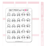 Once More With Love M1025 Crybaby Sticker