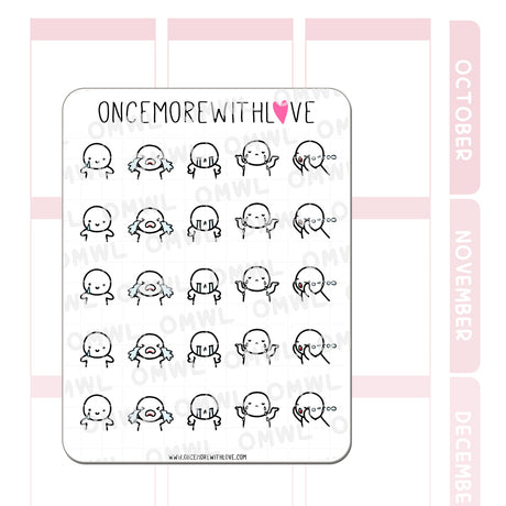 Once More With Love M1025 Crybaby Sticker