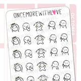 Once More With Love M1028 Not Today Fuckers Sticker