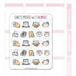 Once More With Love M1044 Kitty Love Sticker