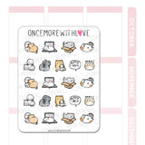 Once More With Love M1044 Kitty Love Sticker